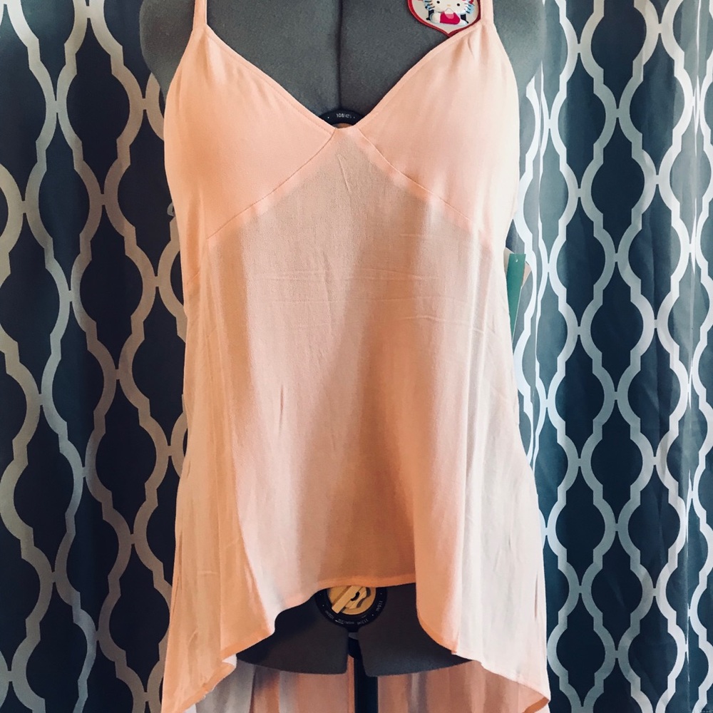 Sweet & Sexy Abound Soft Pink Hi-low Tank
